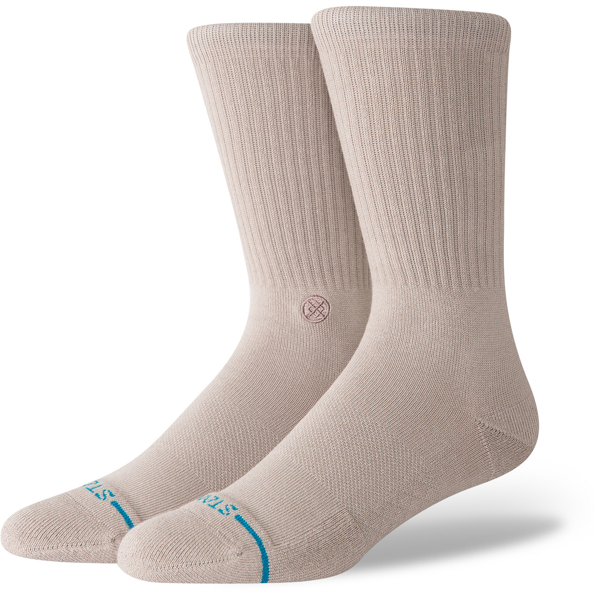 Stance Calzini Icon (Taglia 43 , Beige)