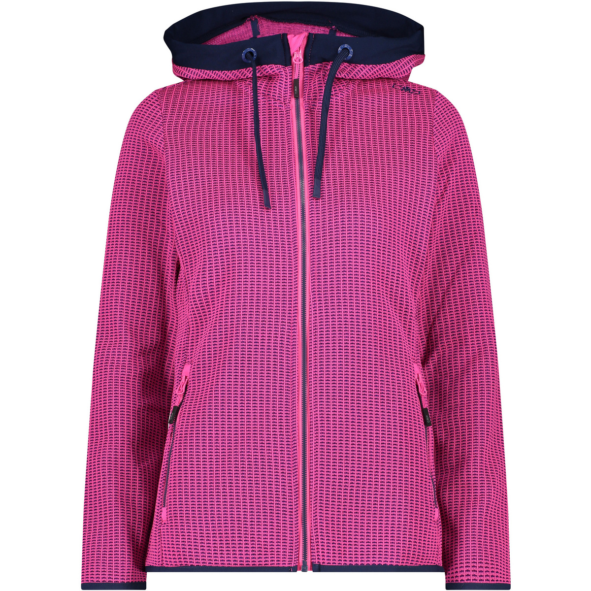 CMP Femme Veste Hoodie (taille XXS, Rose vif)