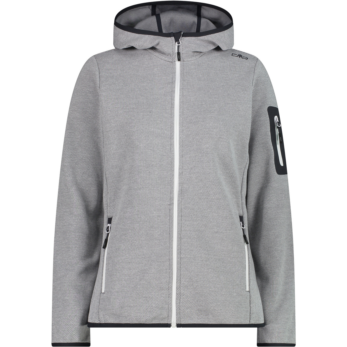 CMP Damen Hoodie Jacke (Größe M, weiss)