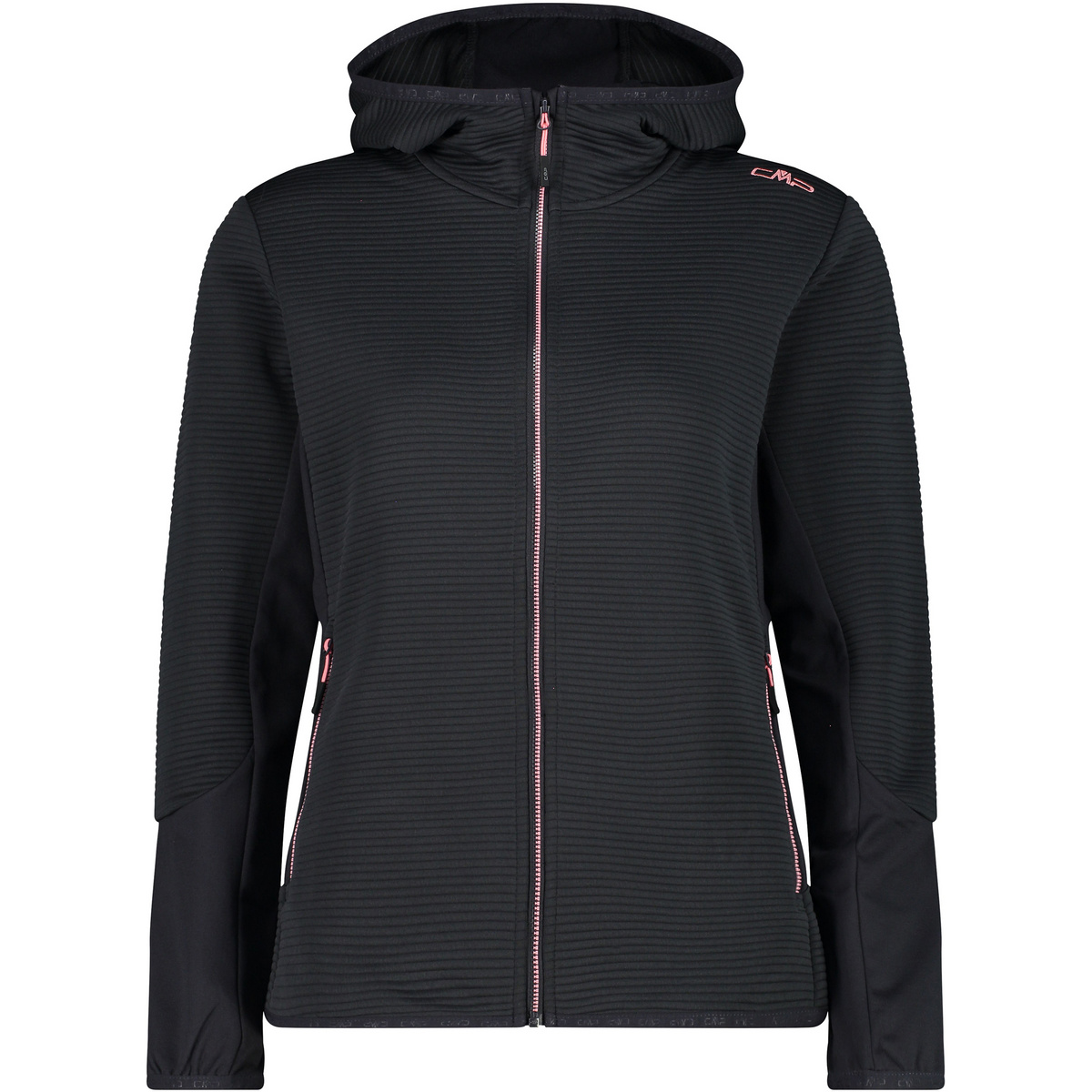 CMP Damen Hoodie Jacke (Größe XXS, grau)