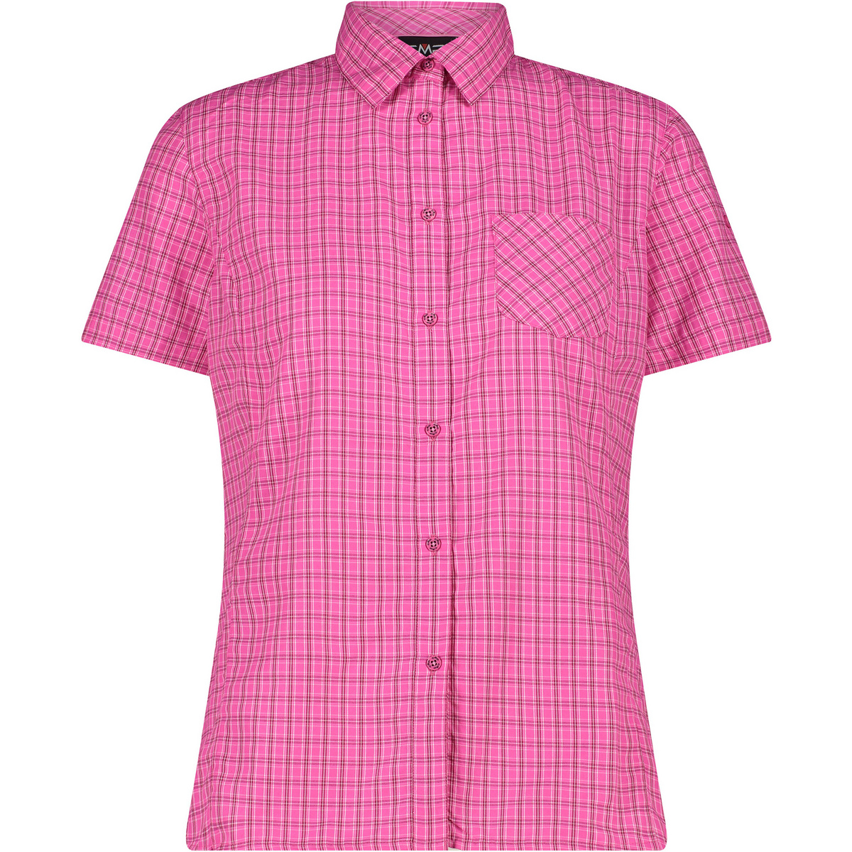 CMP Donna Camicia (Taglia L, Magenta)