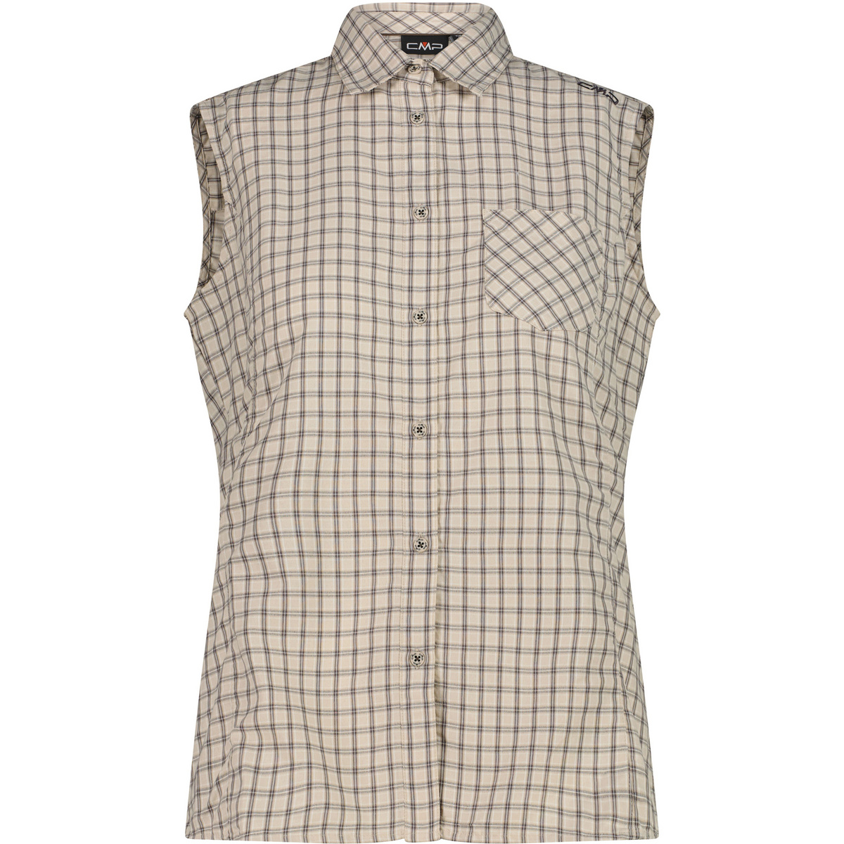 CMP Damen Bluse (Größe XL, beige)
