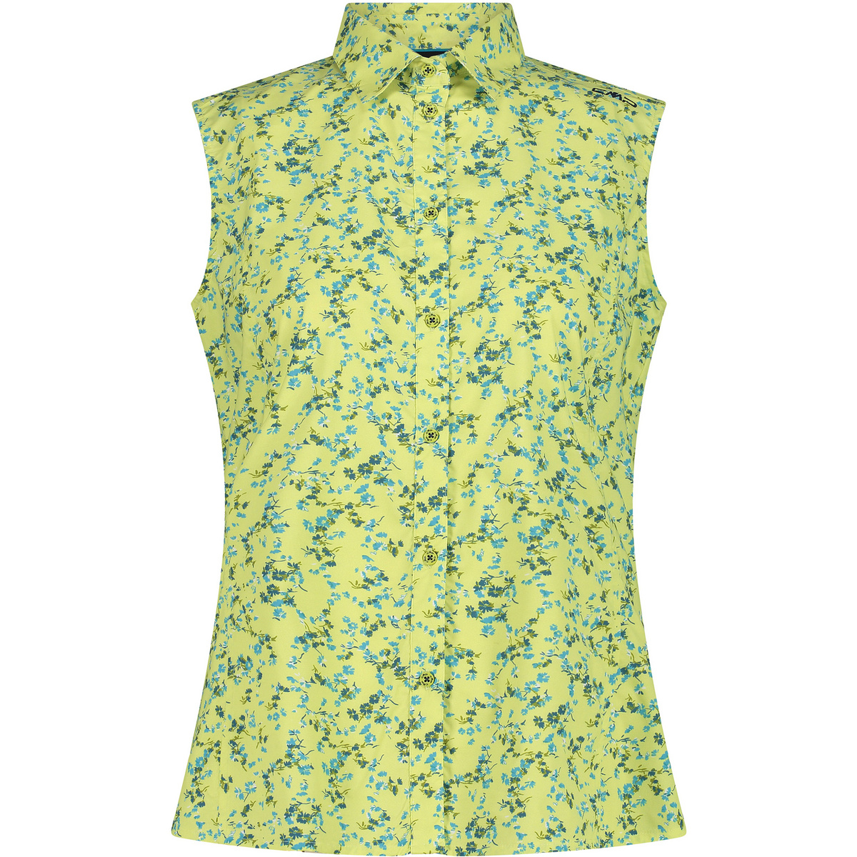 CMP Donna Camicetta (Taglia XXL, Verde)