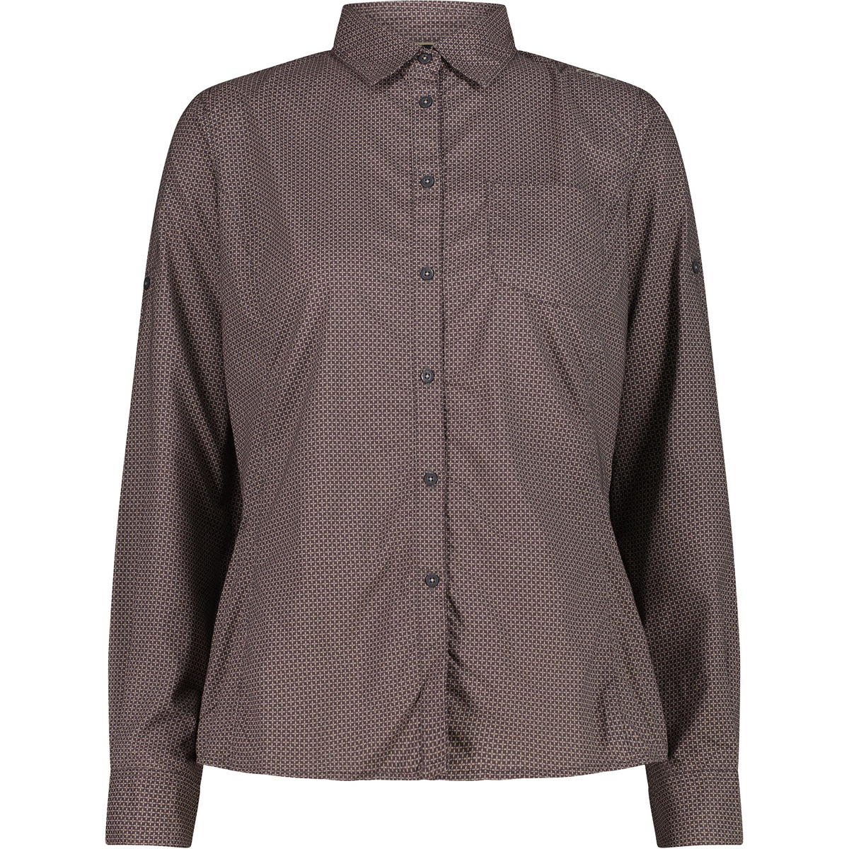 CMP Donna Camicia (Taglia M, Grigio)