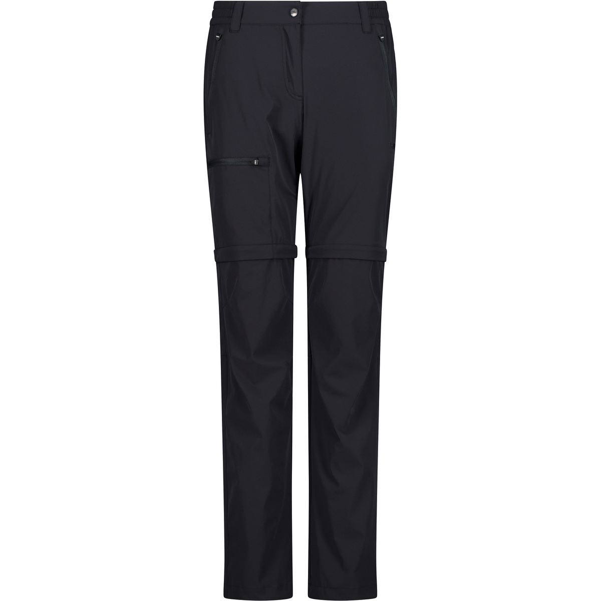 CMP Damen Zip Off Hose (Größe L, grau)