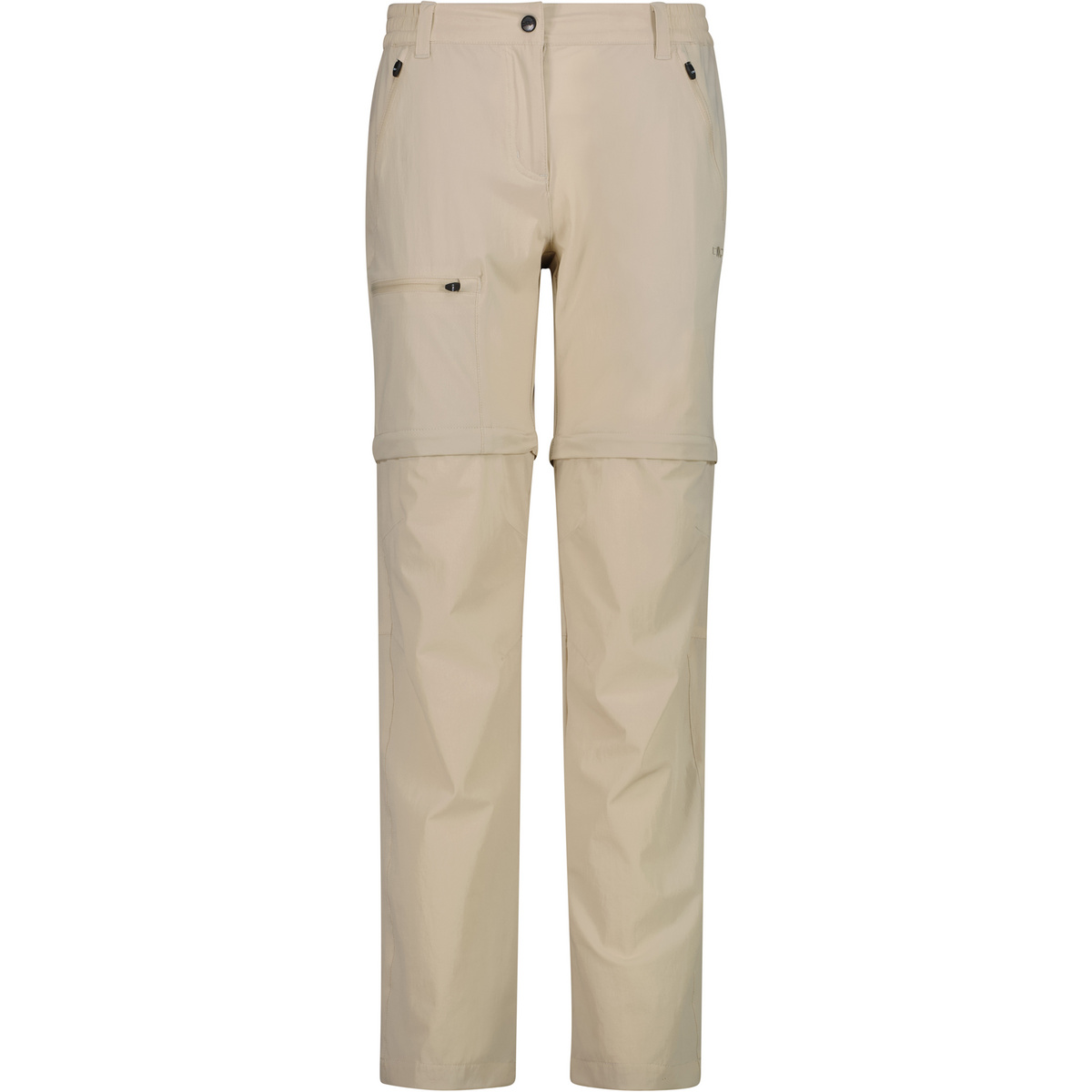 CMP Damen Zip Off Hose (Größe M, beige)
