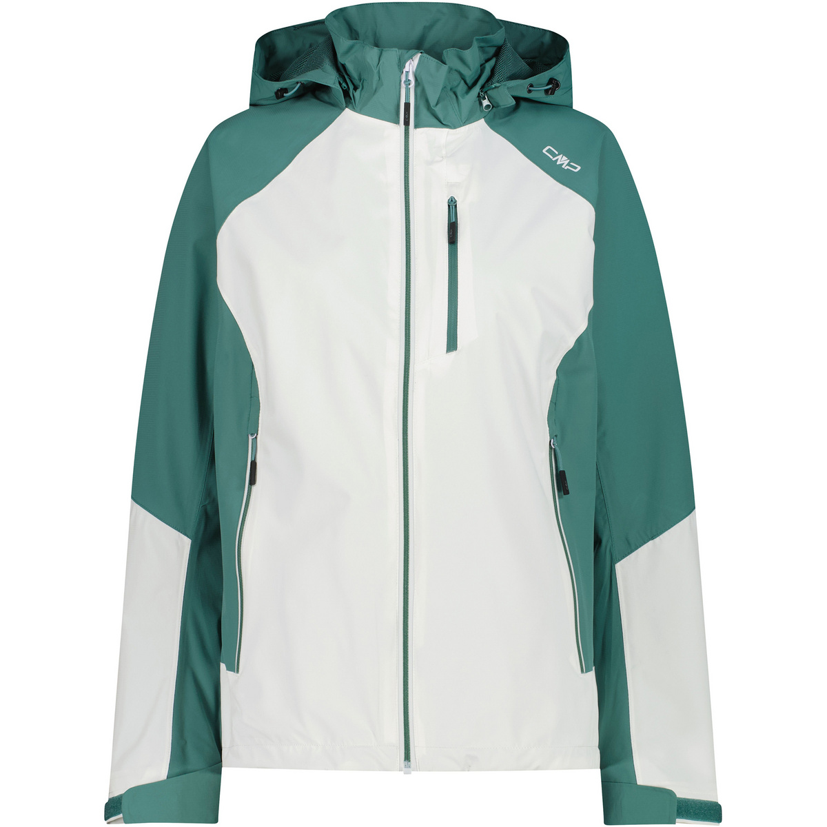 CMP Damen Hoodie Jacke (Größe S, weiss)