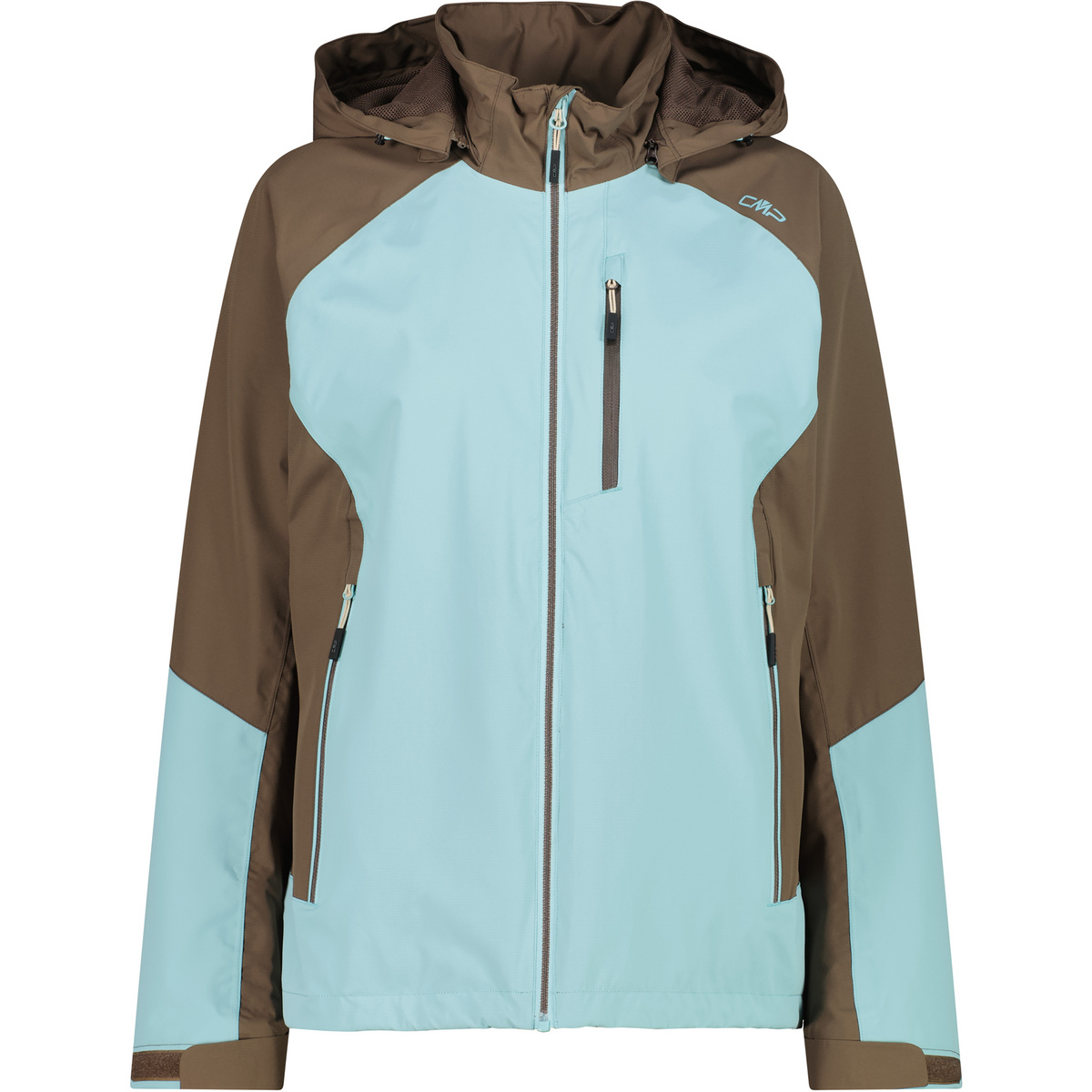 CMP Damen Hoodie Jacke (Größe XXL, tuerkis)