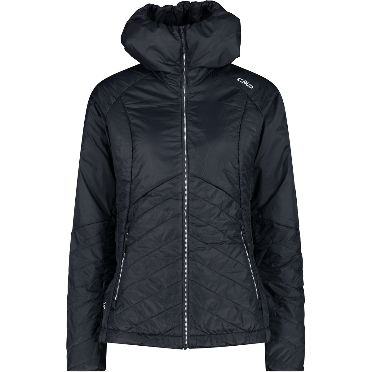CMP Femme Veste Hoodie (taille XS, Gris)