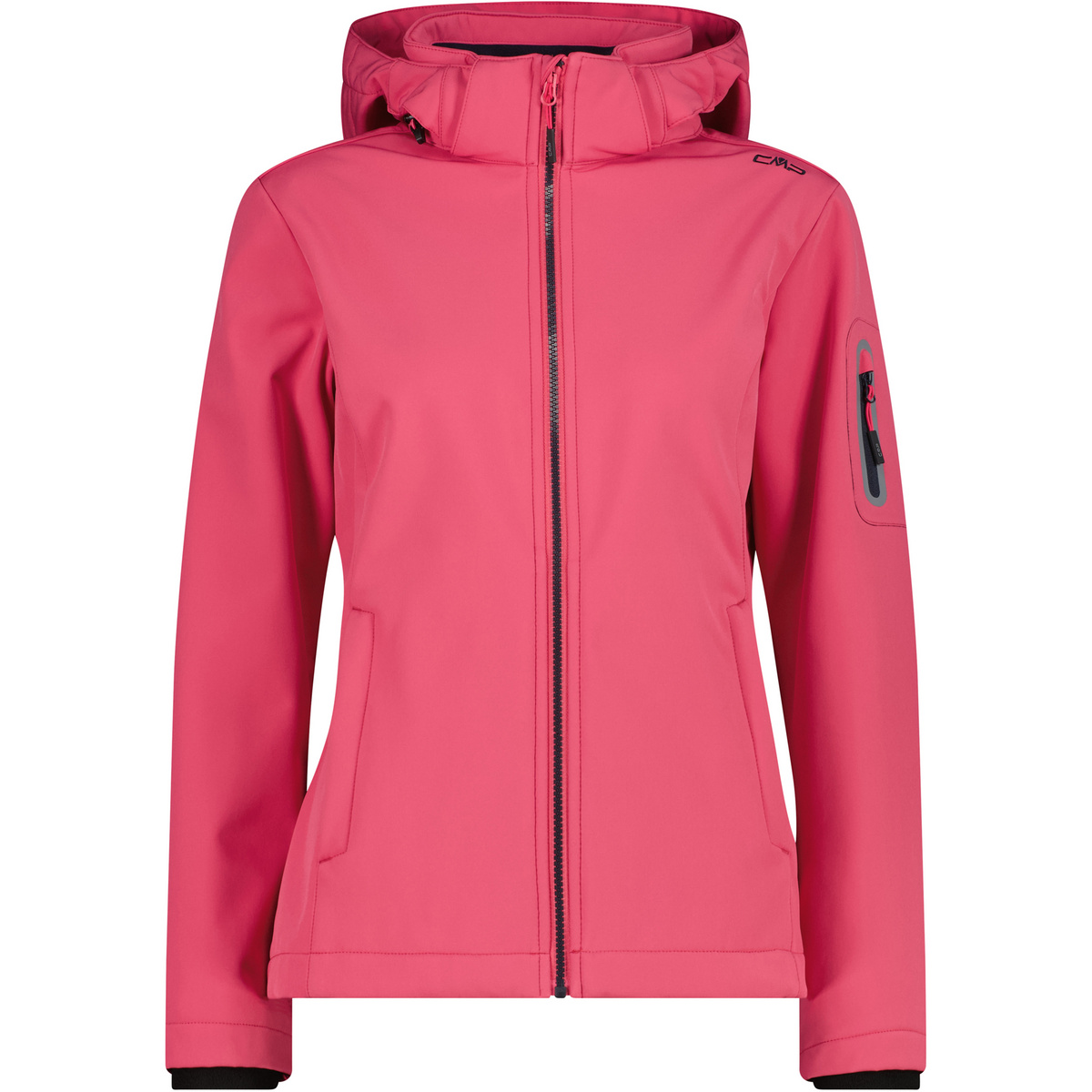 CMP Damen Softshell Hoodie Jacke (Größe XXS, pink)