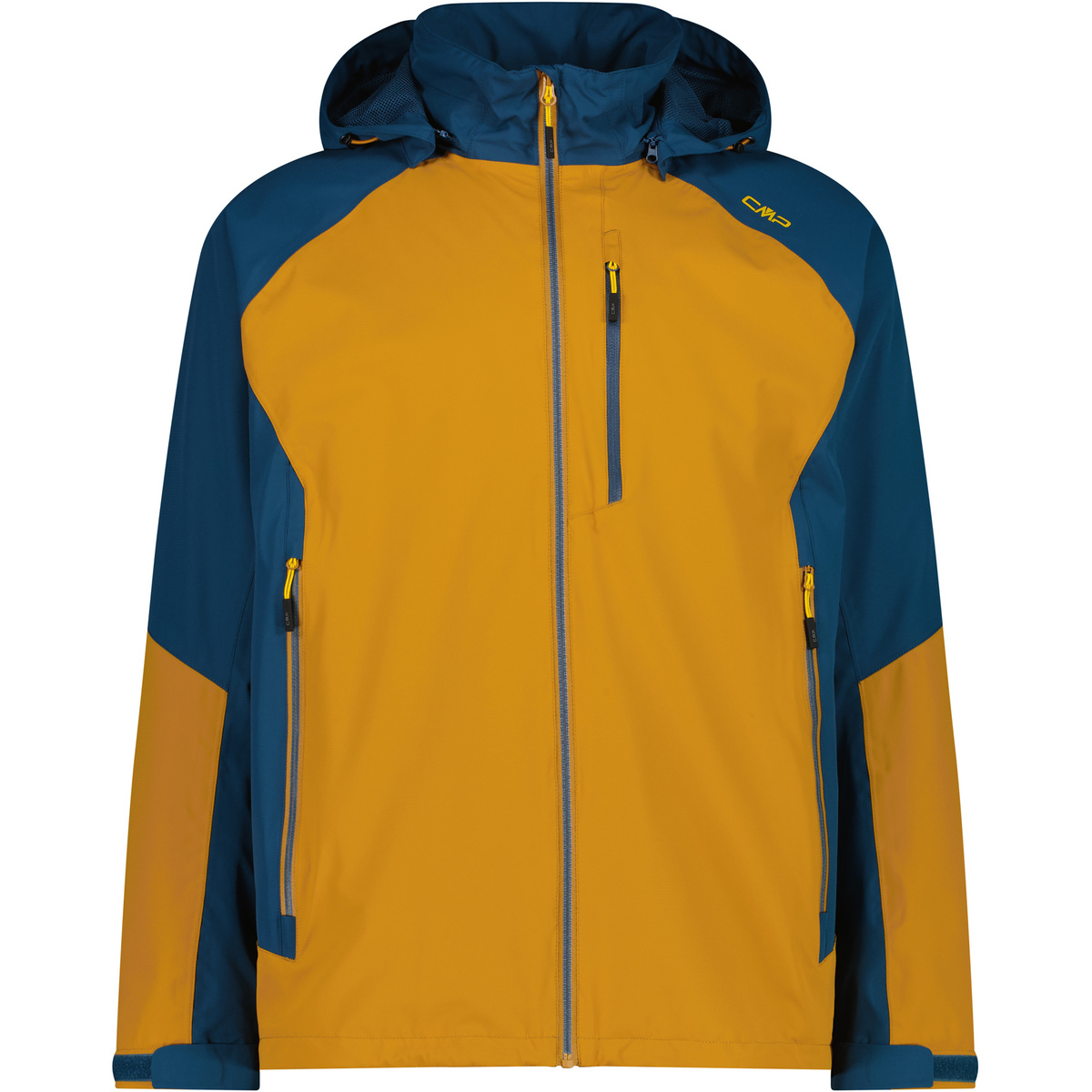 CMP Herren Zip Hoodie Jacke (Größe XL, gelb)