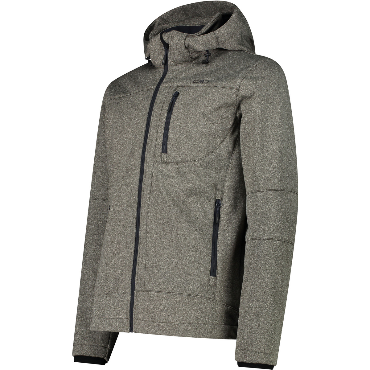 CMP Herren Zip Hoodie Jacke (Größe L, beige)