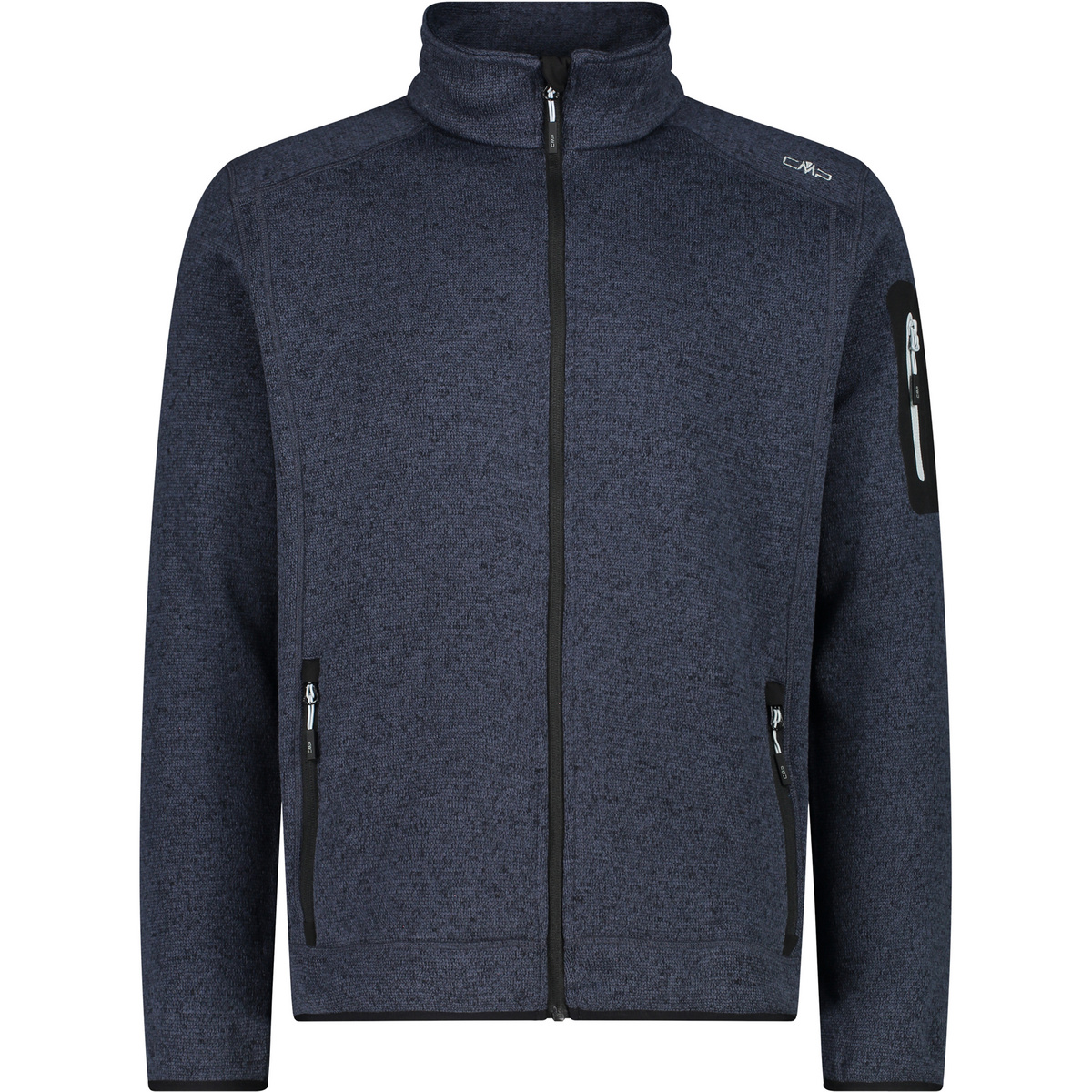 CMP Herren Strick Fleece Jacke (Größe M, blau)