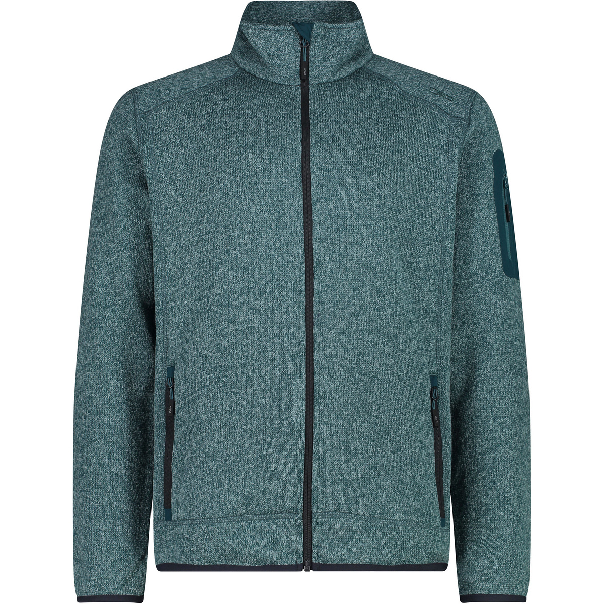 CMP Herren Strick Fleece Jacke (Größe S, blau)