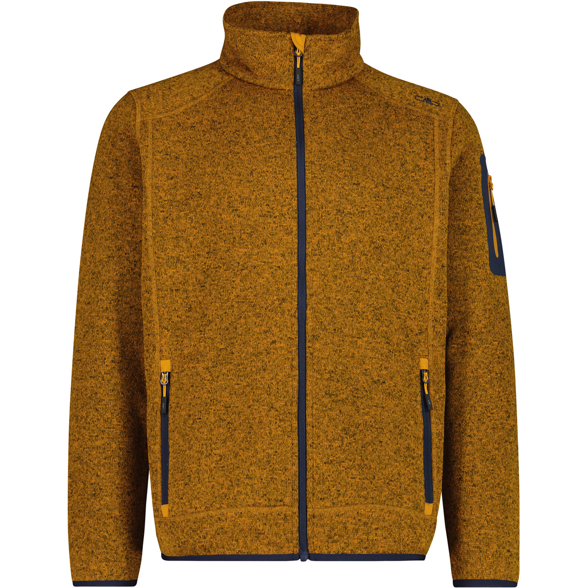 Image of CMP Uomo Giacca in pile effetto maglia
