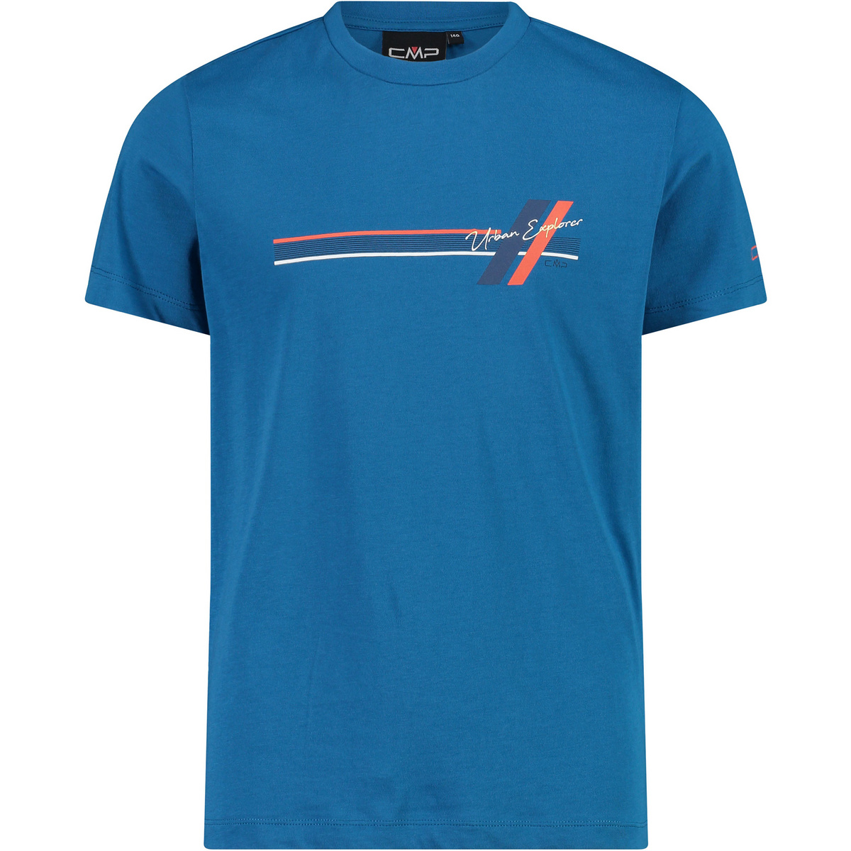 CMP Kinder T-Shirt (Größe 110, blau)