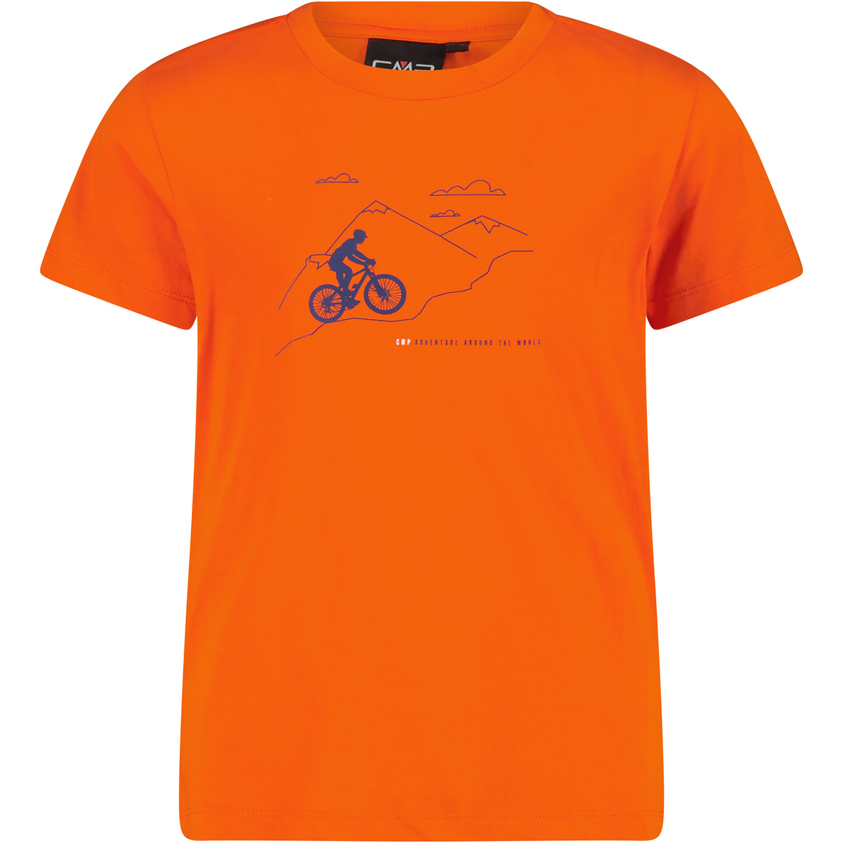 CMP Kinder T-Shirt (Größe 152, orange)