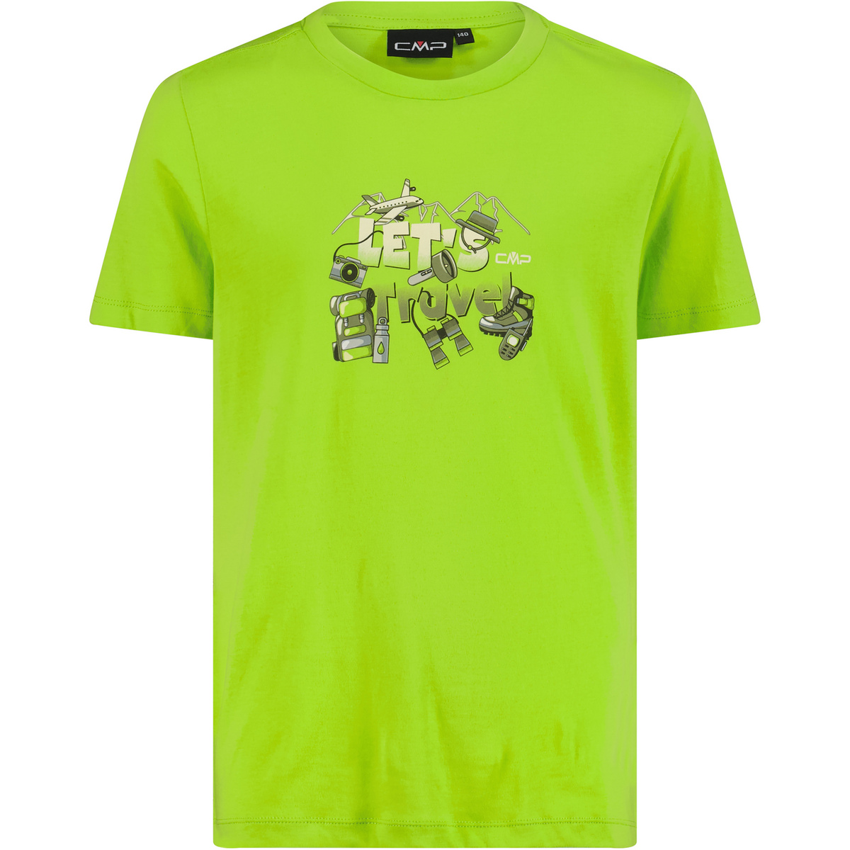 CMP Kinder T-Shirt (Größe 128, gruen)