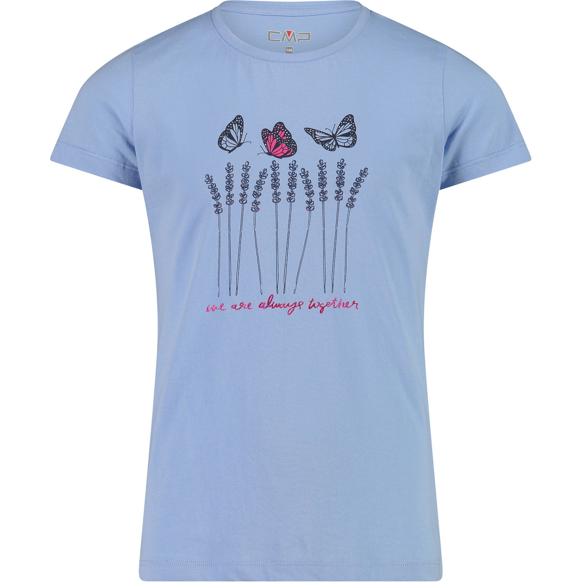CMP Kinder T-Shirt (Größe 176, blau)