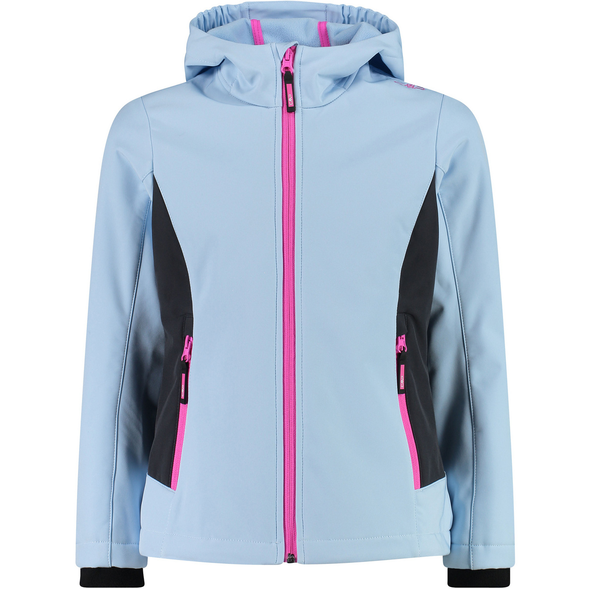 CMP Kinder Softshell Hoodie Jacke (Größe 176, blau)