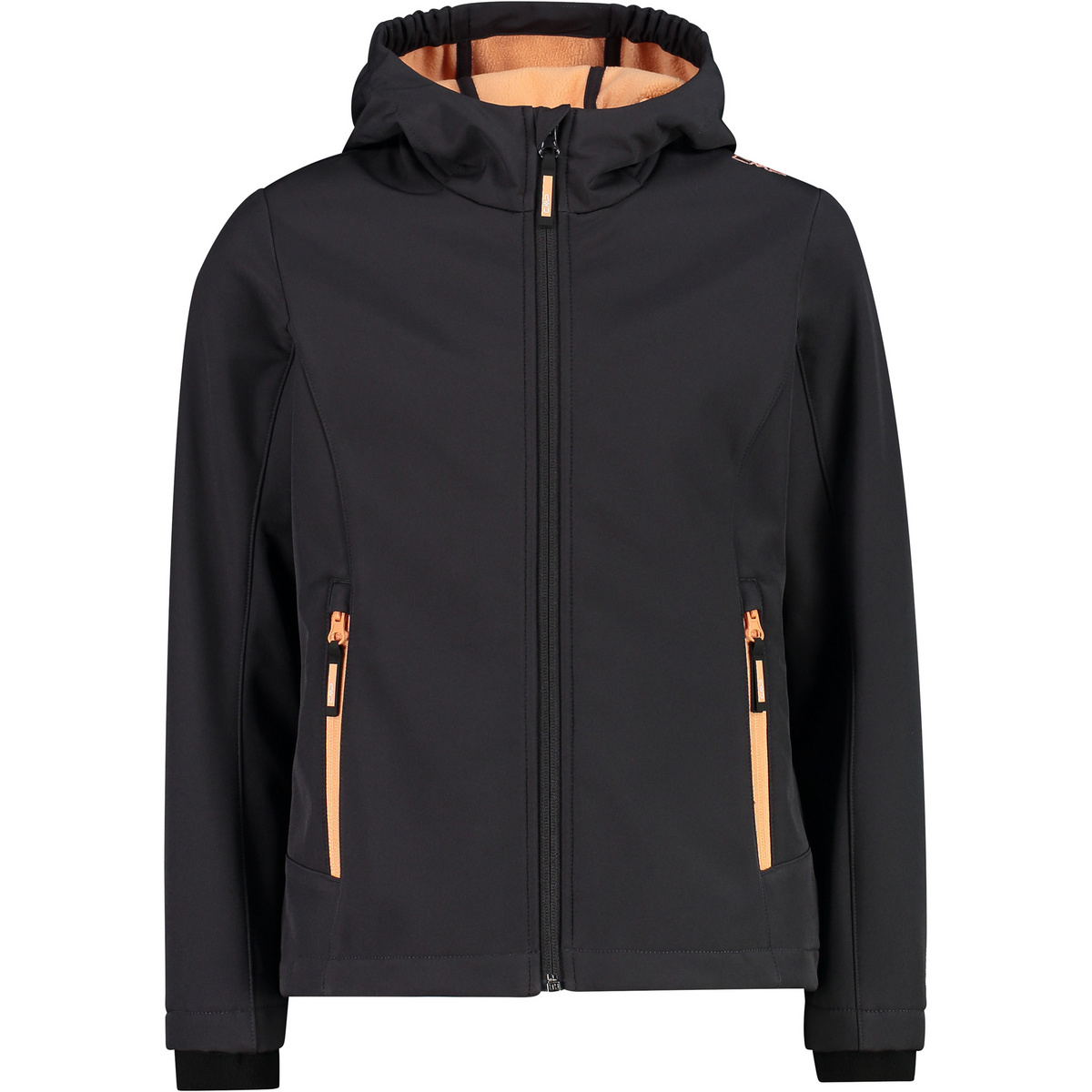 CMP Kinder Softshell Hoodie Jacke (Größe 92, grau)
