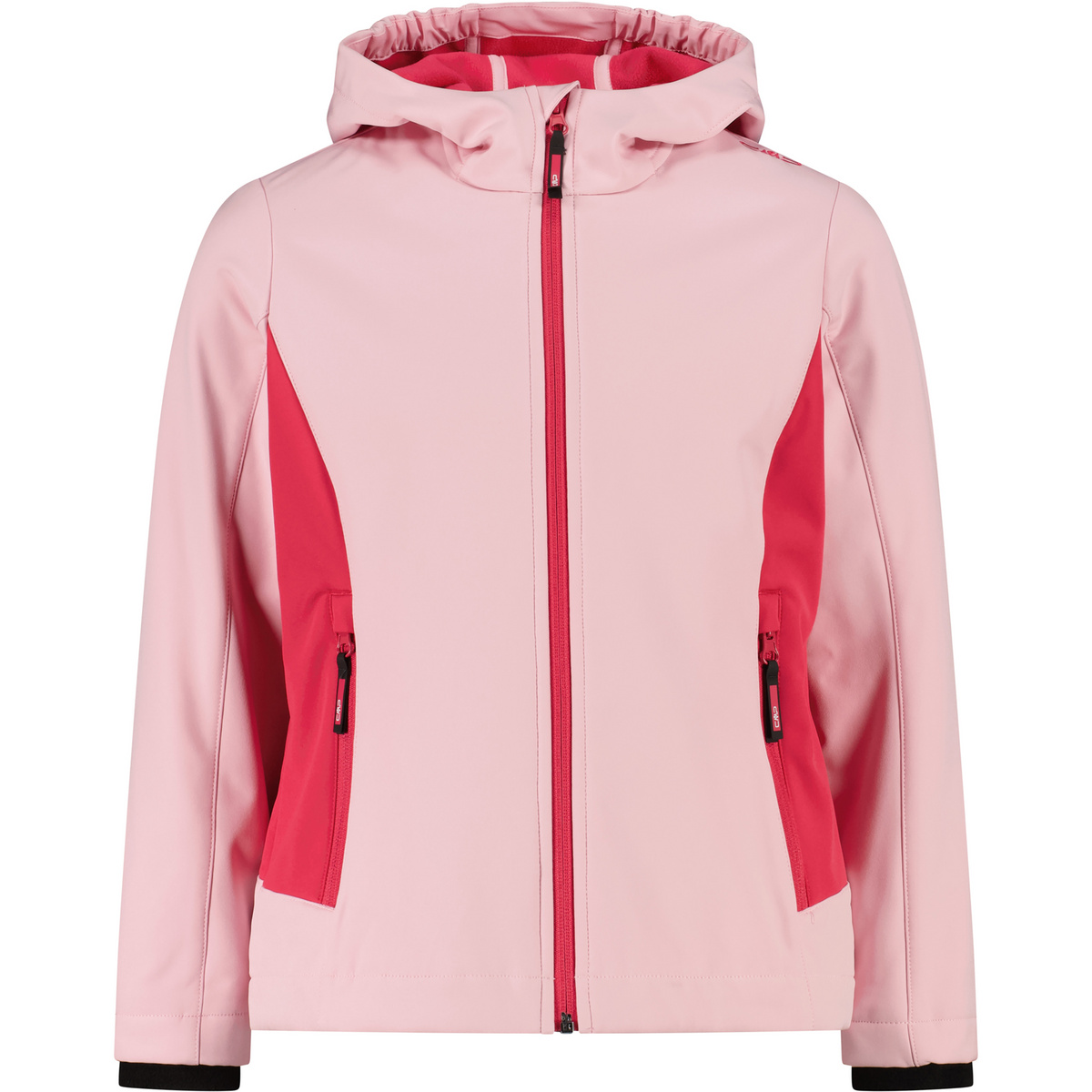 CMP Kinder Softshell Hoodie Jacke (Größe 110, rosa)