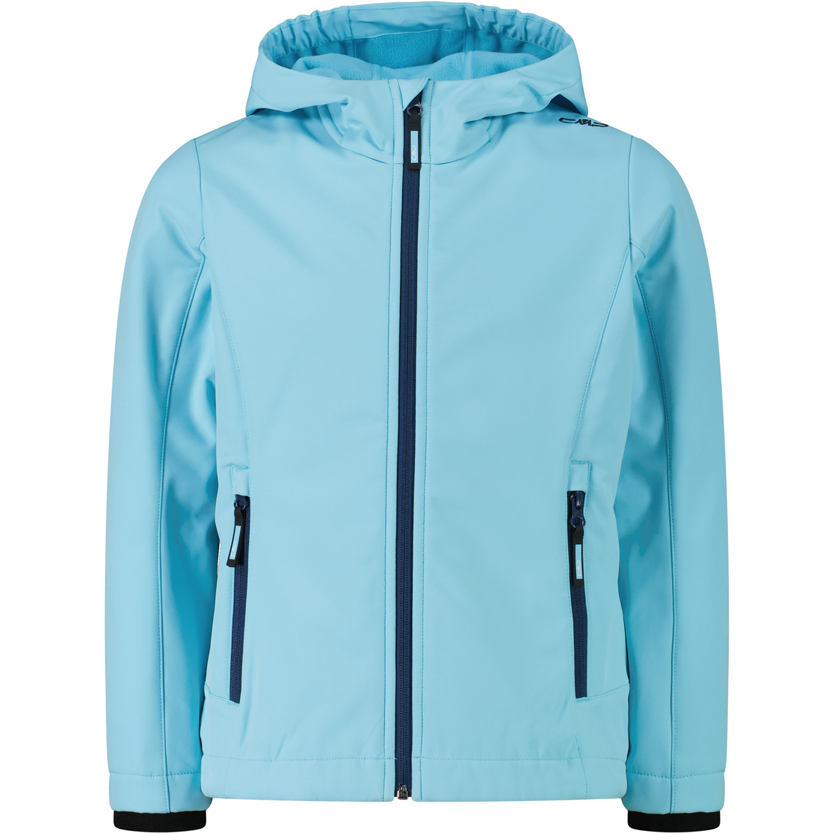 CMP Kinder Softshell Hoodie Jacke (Größe 116, blau)