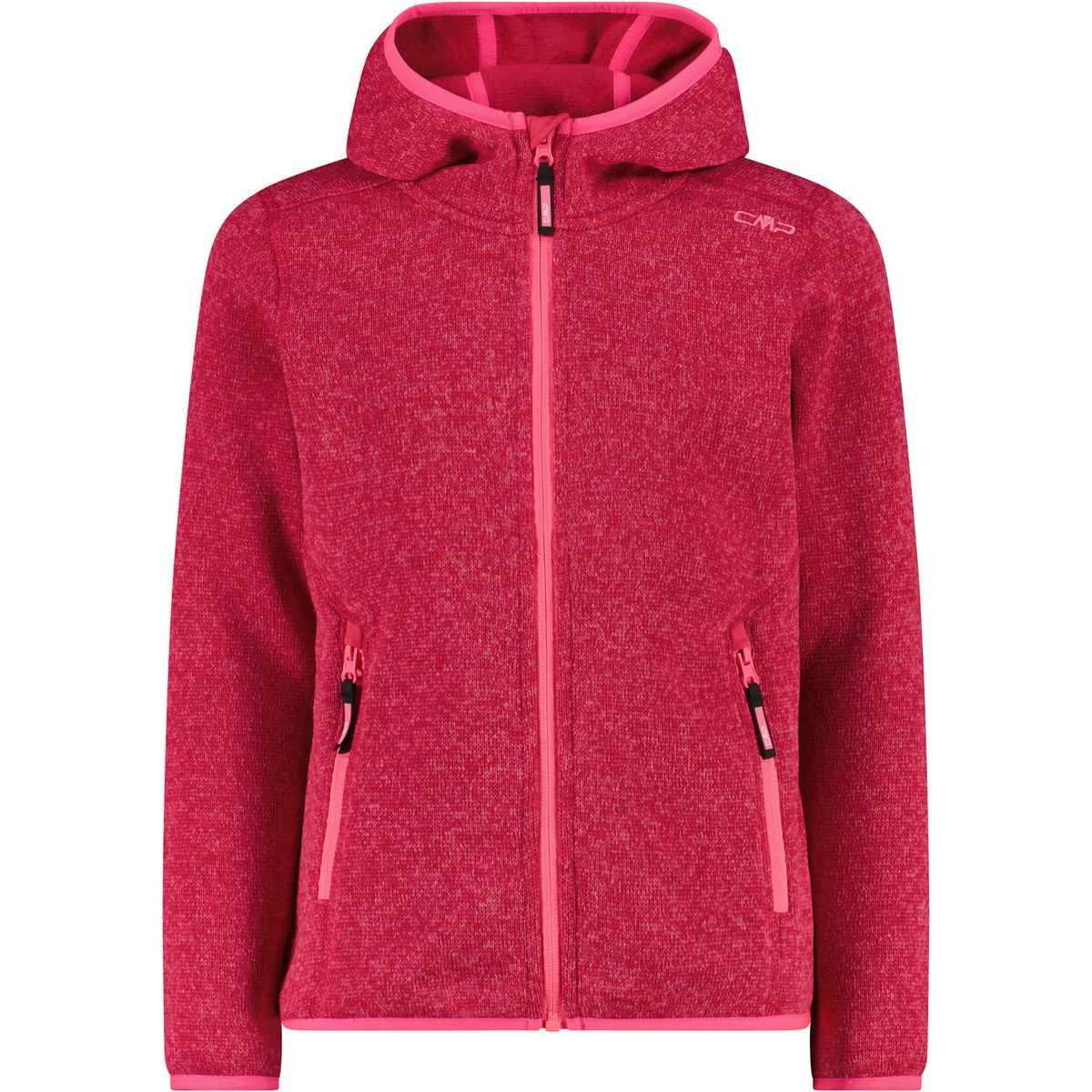 CMP Kinder Strick Fleece Jacke (Größe 104, pink)