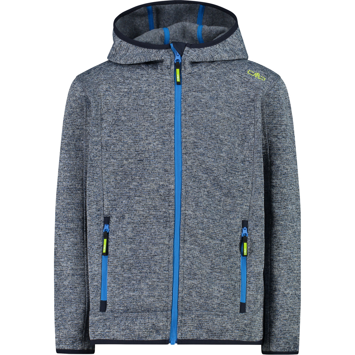 CMP Kinder Fleece Hoodie Jacke (Größe 176, blau)