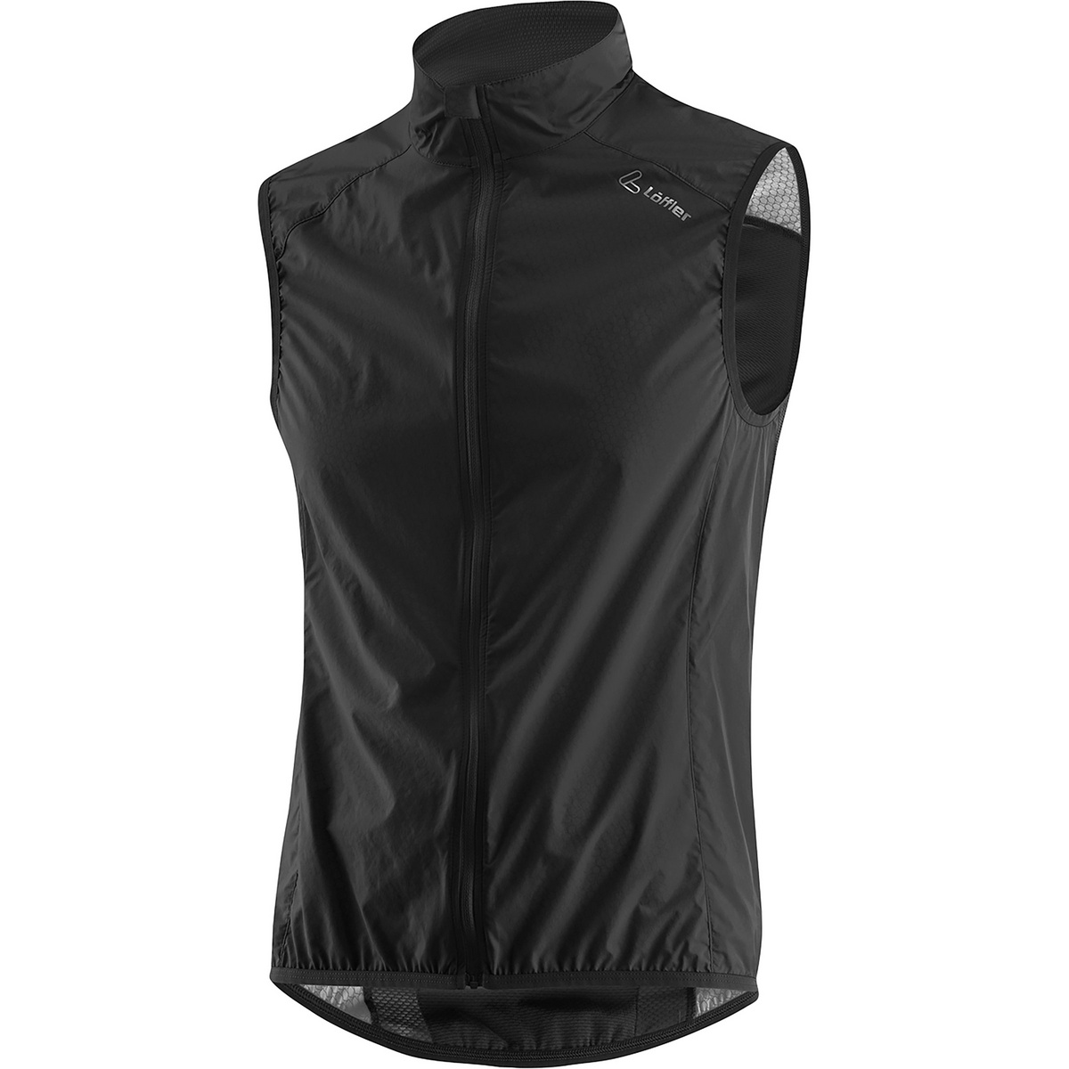Löffler Uomo GIlet Wpm Pocket (Taglia XXL, Nero)