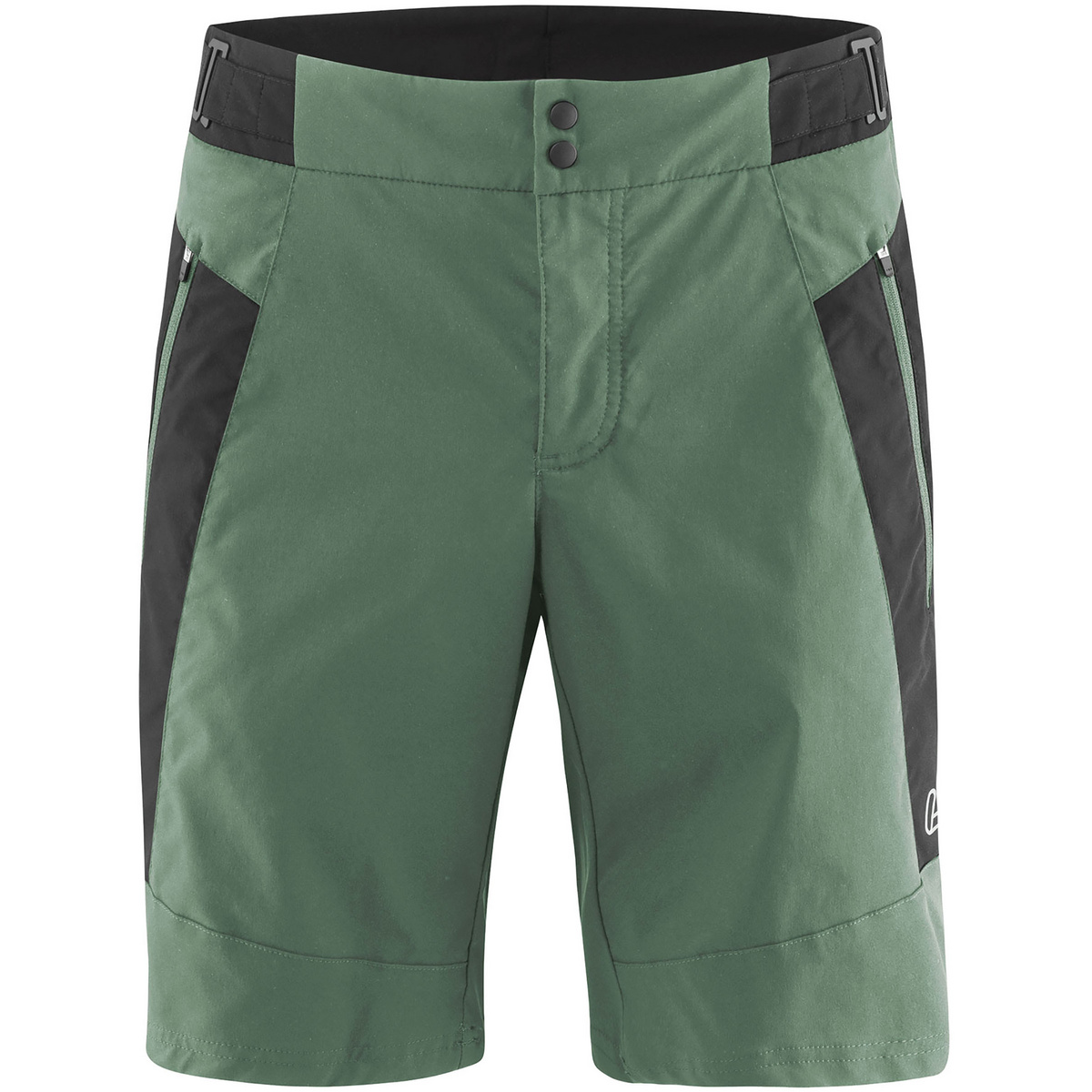 Löffler Uomo Pantaloni da ciclismo corti Voyage-E CSL (Taglia M, Verde)