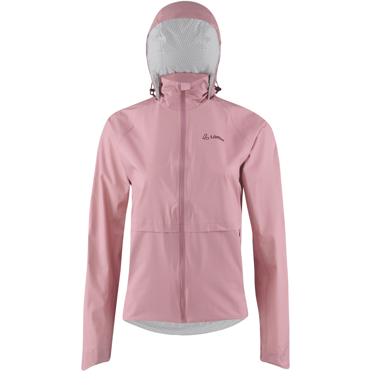 Löffler Damen CF Wpm Pocket Hoodie Jacke (Größe L, rosa)