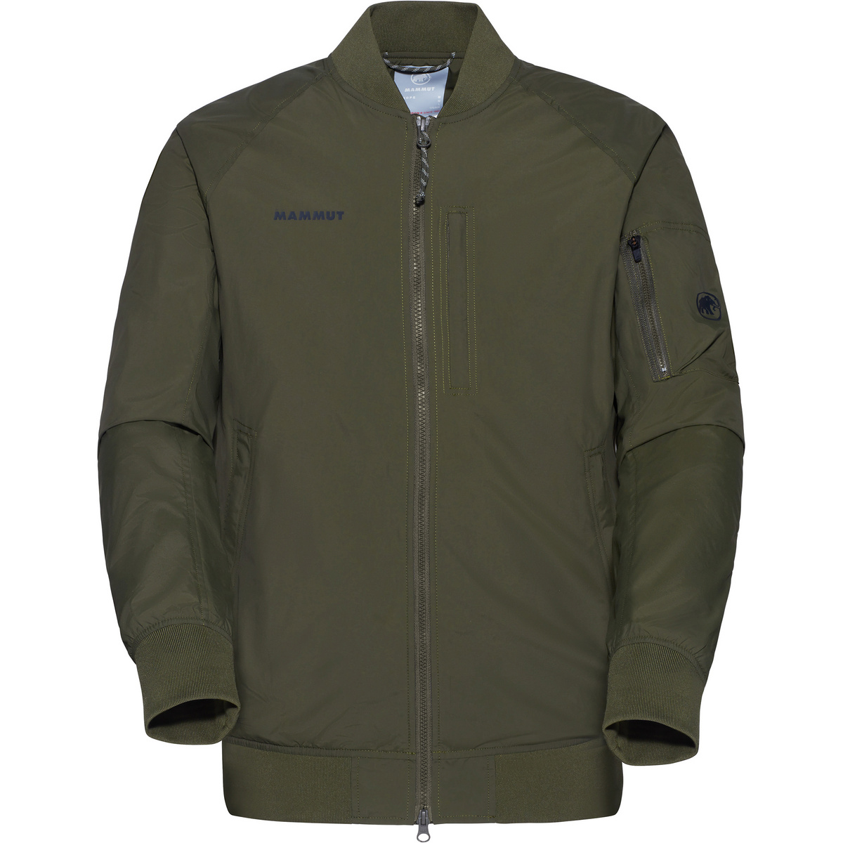 Mammut Homme Veste Utility Bomber (taille M, Vert)