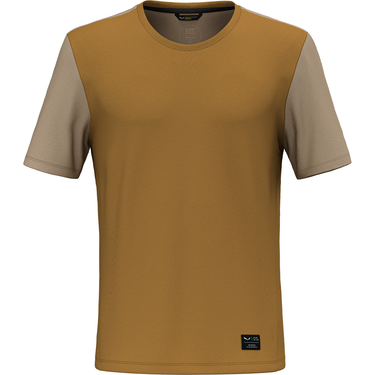Salewa Herren Fanes Dry T-Shirt (Größe L, oliv)
