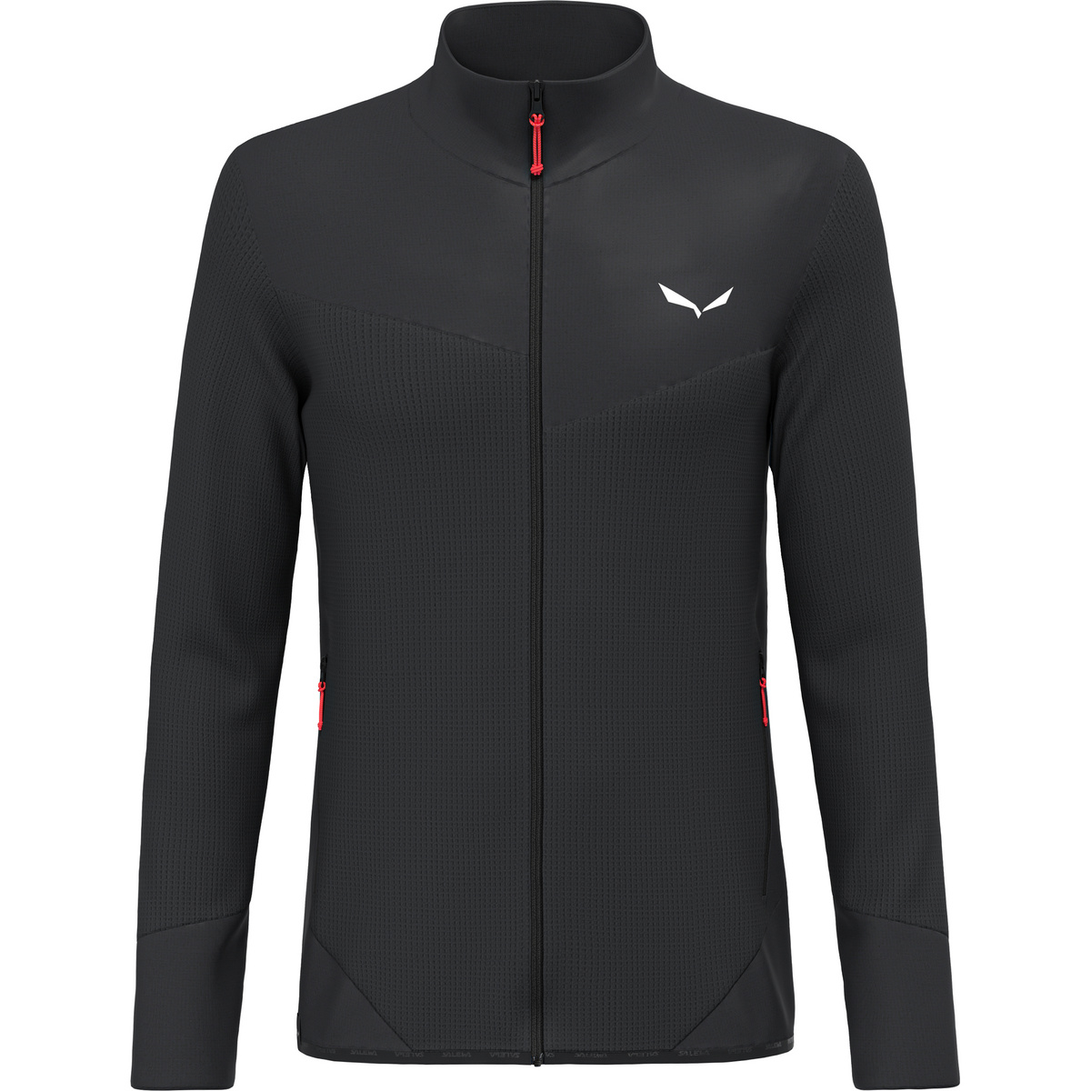 Salewa Herren Puez Waffle Hyb PL Jacke (Größe XL, schwarz)