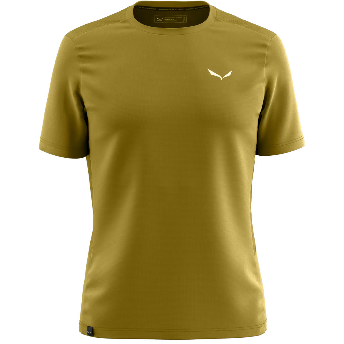 Salewa Herren Puez Hyb Dry T-Shirt (Größe S, oliv)