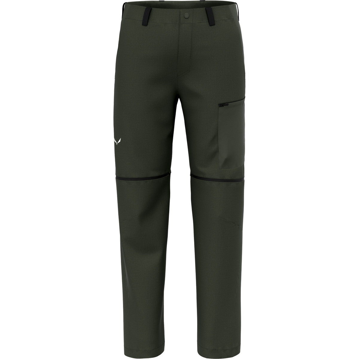 Salewa Uomo Pantaloni 2/1 Puez Hemp/DST (Taglia L, Verde)