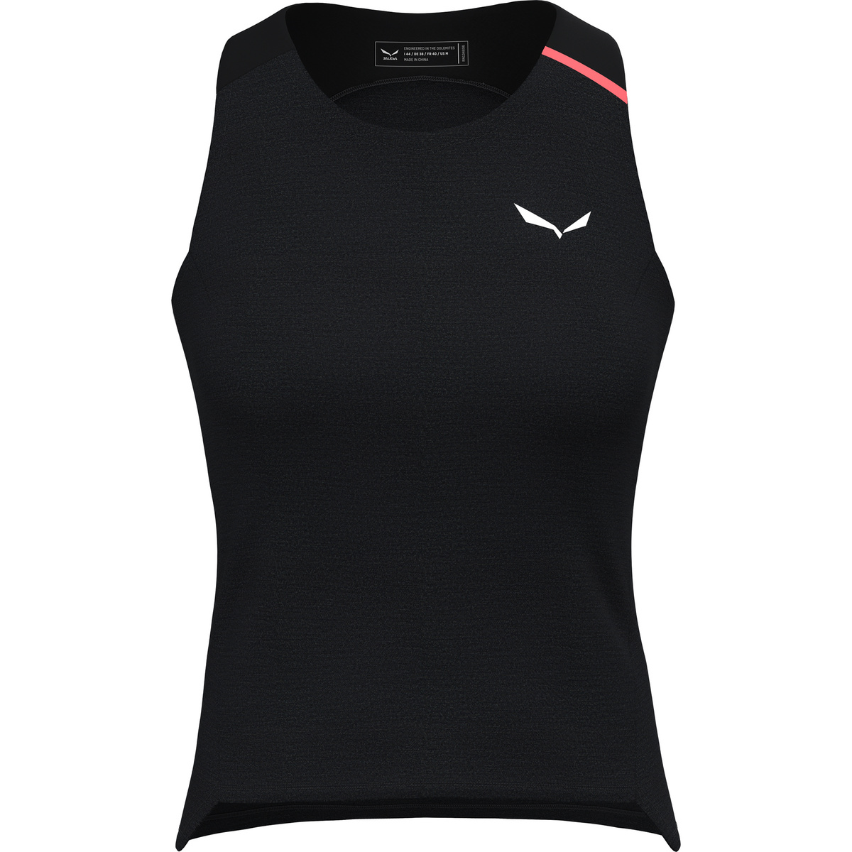 Salewa Donna Canotta Vento AM (Taglia S, Nero)