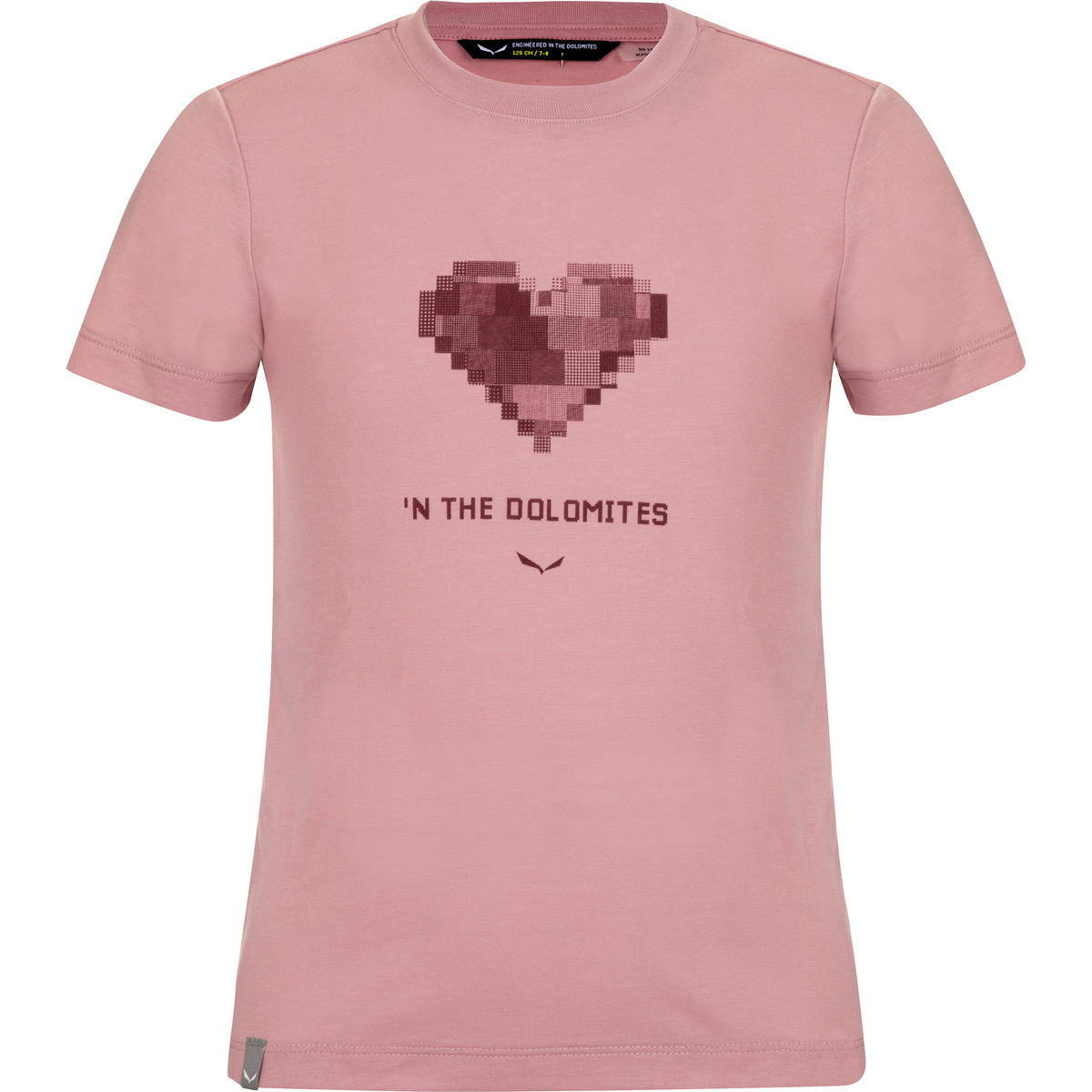 Salewa Bambino Maglietta Graphic Dry P/E (Taglia 116, rosa)