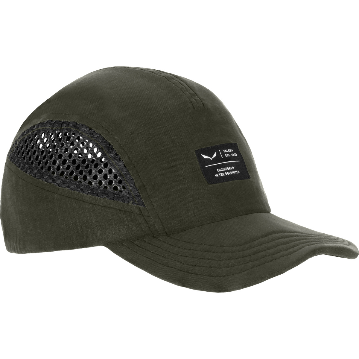 Salewa Cappellino Hemp Flex 5 Panel (Taglia L, Verde oliva)