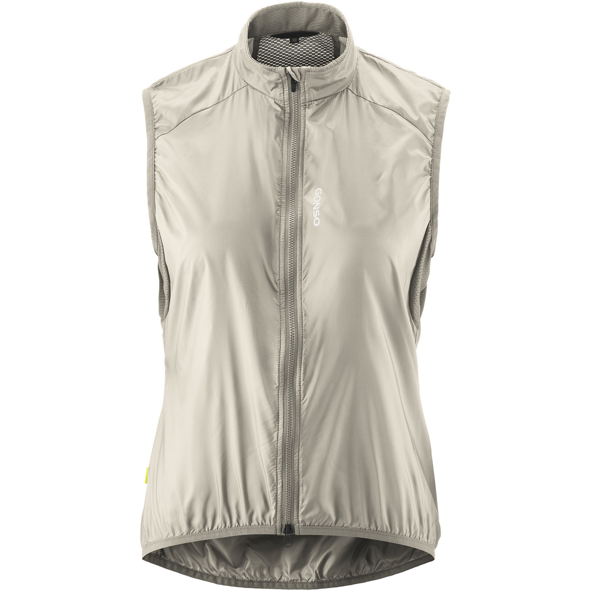 Gonso Donna Gilet Pezzolina (Taglia XL, Beige)