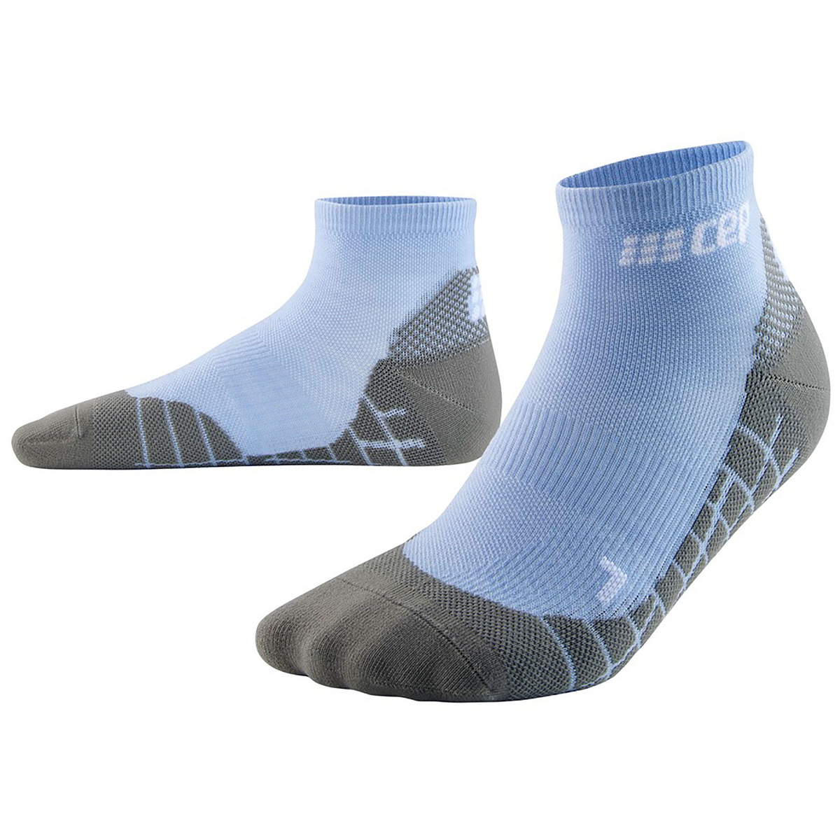 CEP Damen Light Merino Low Cut Socken (Größe 34 , blau)