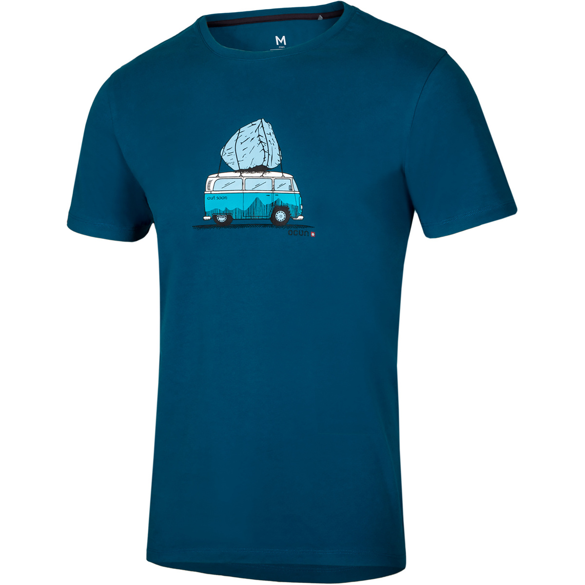 Image of Ocun Uomo Maglia a manica corta Classic T Bus-Stone