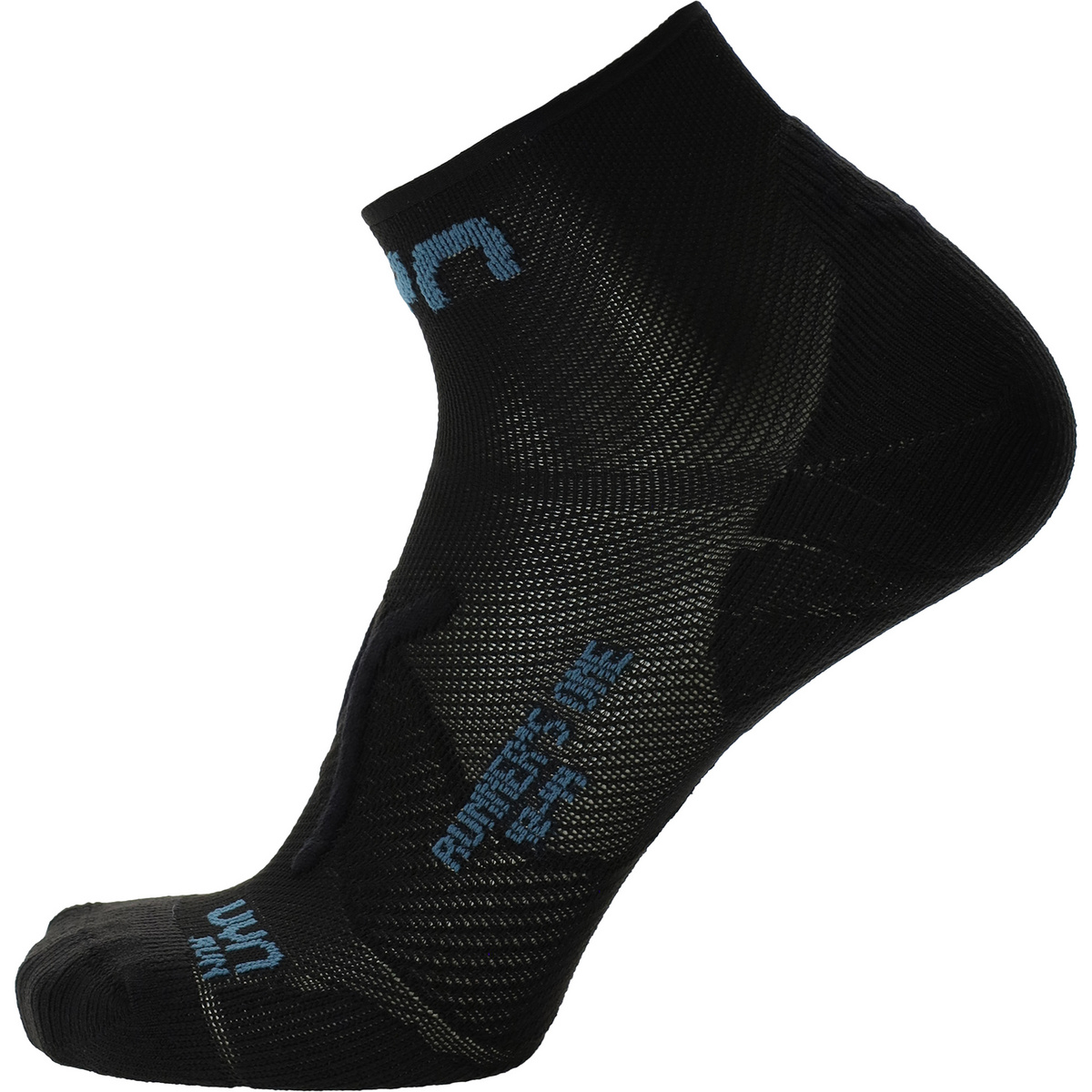 Uyn Uomo Calze Runner's One (Taglia 39 , Nero)