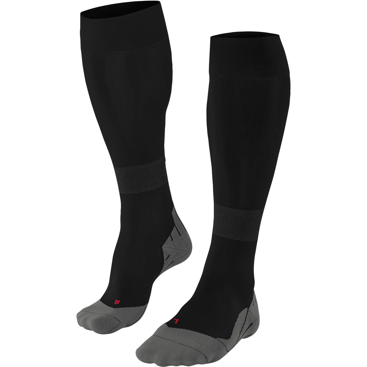 Falke Uomo Calze RU Compression Energy (Taglia 43 , Nero)