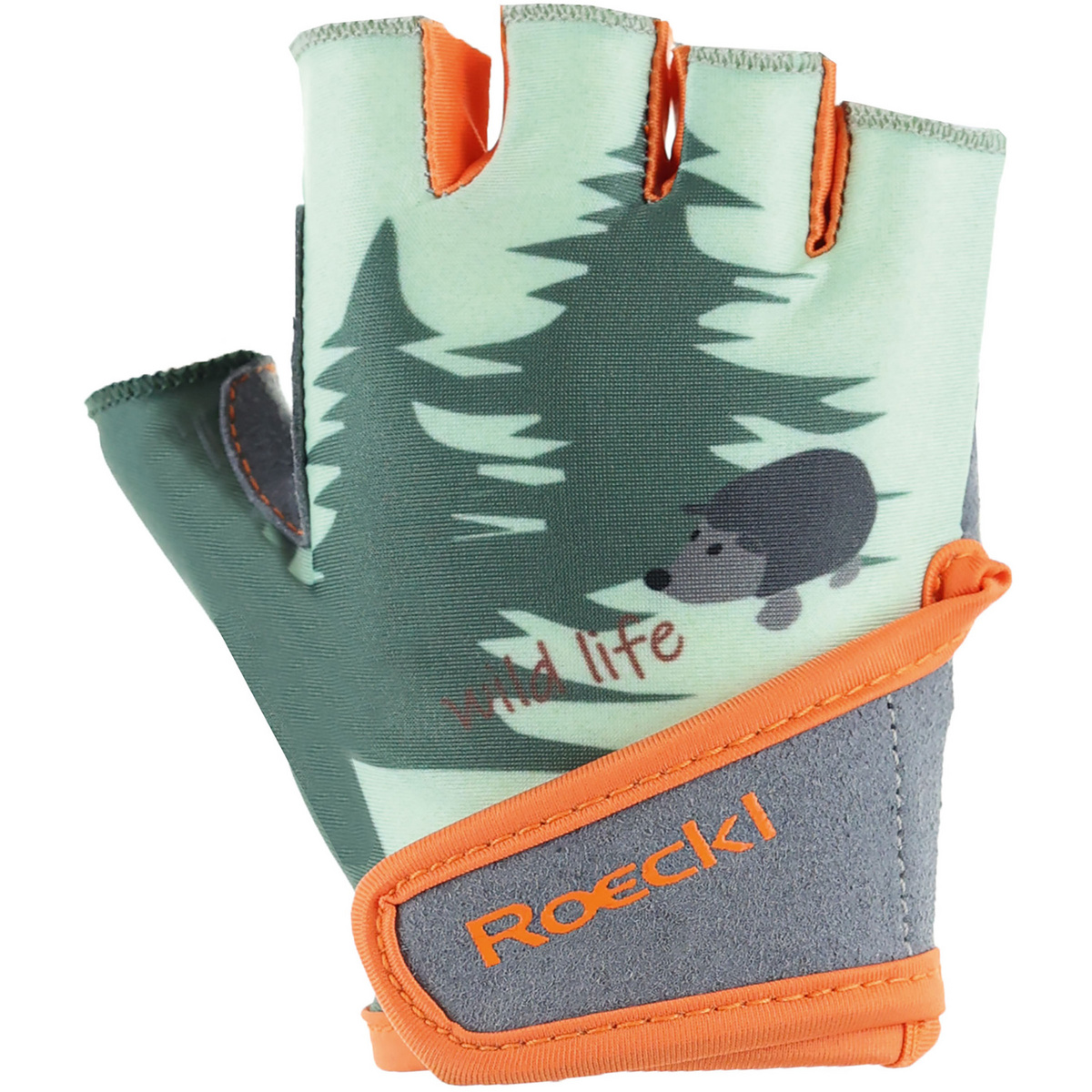 Roeckl Kinder Turgi Handschuhe (Größe 4, gruen)
