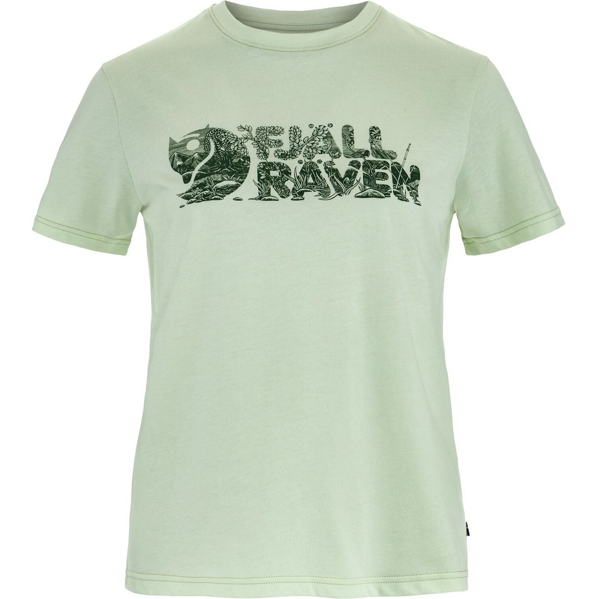 Image of Fjällräven Donna Maglietta Lush Logo