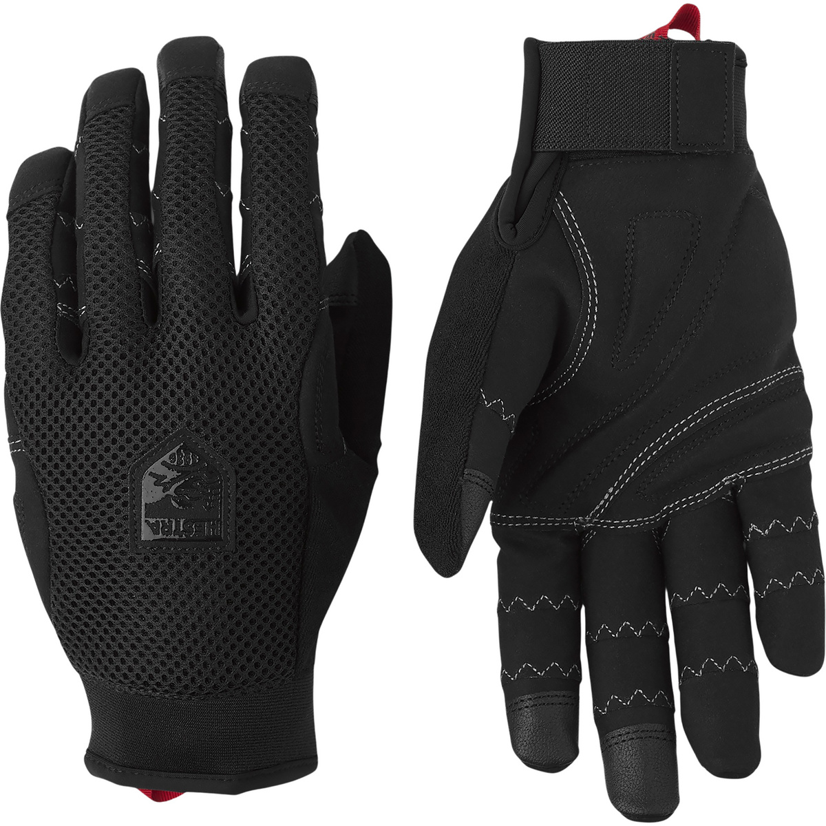 Hestra Guanti Ergo Grip Enduro (Taglia 11, Nero)