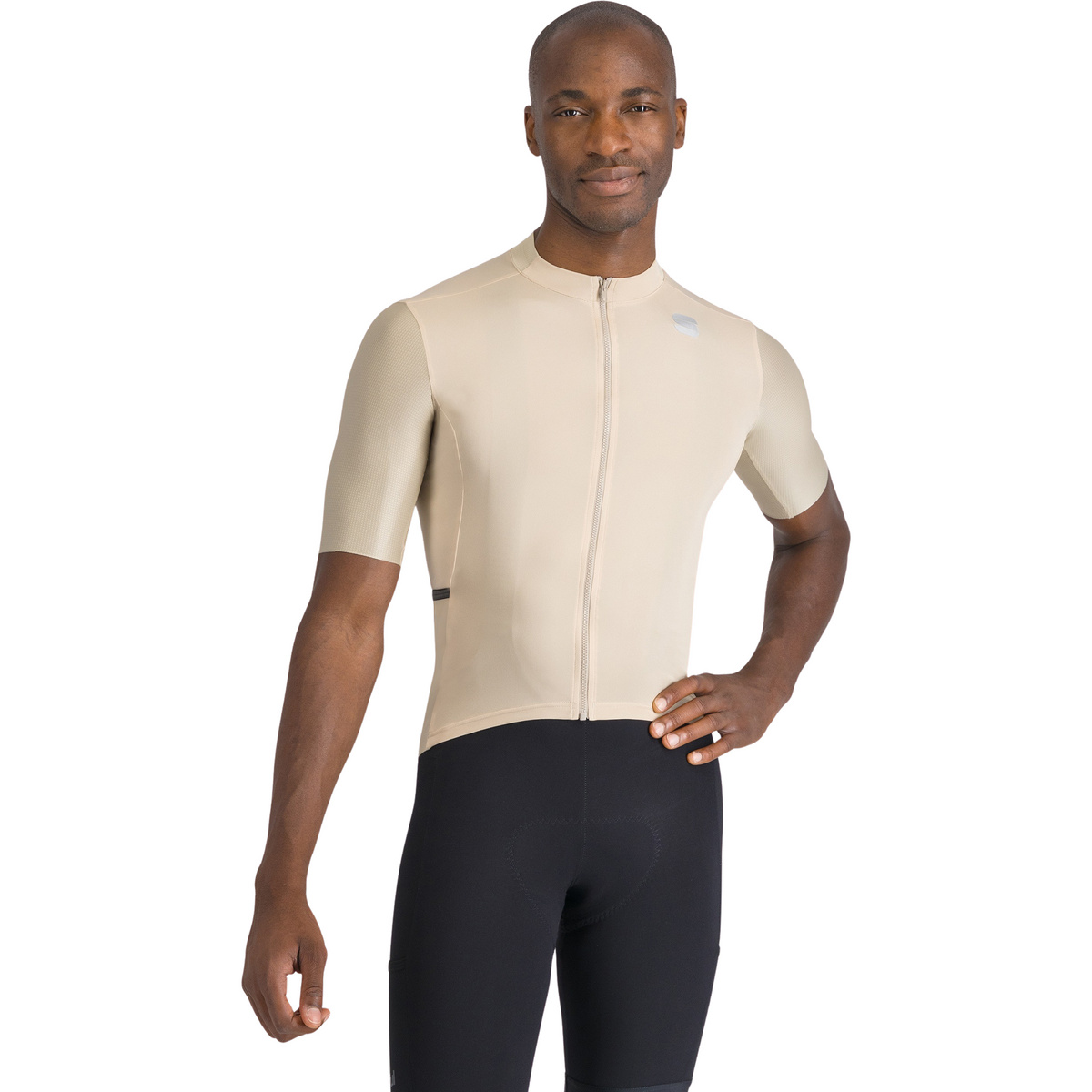 Sportful Uomo Maglia Supergiara (Taglia M, Beige)