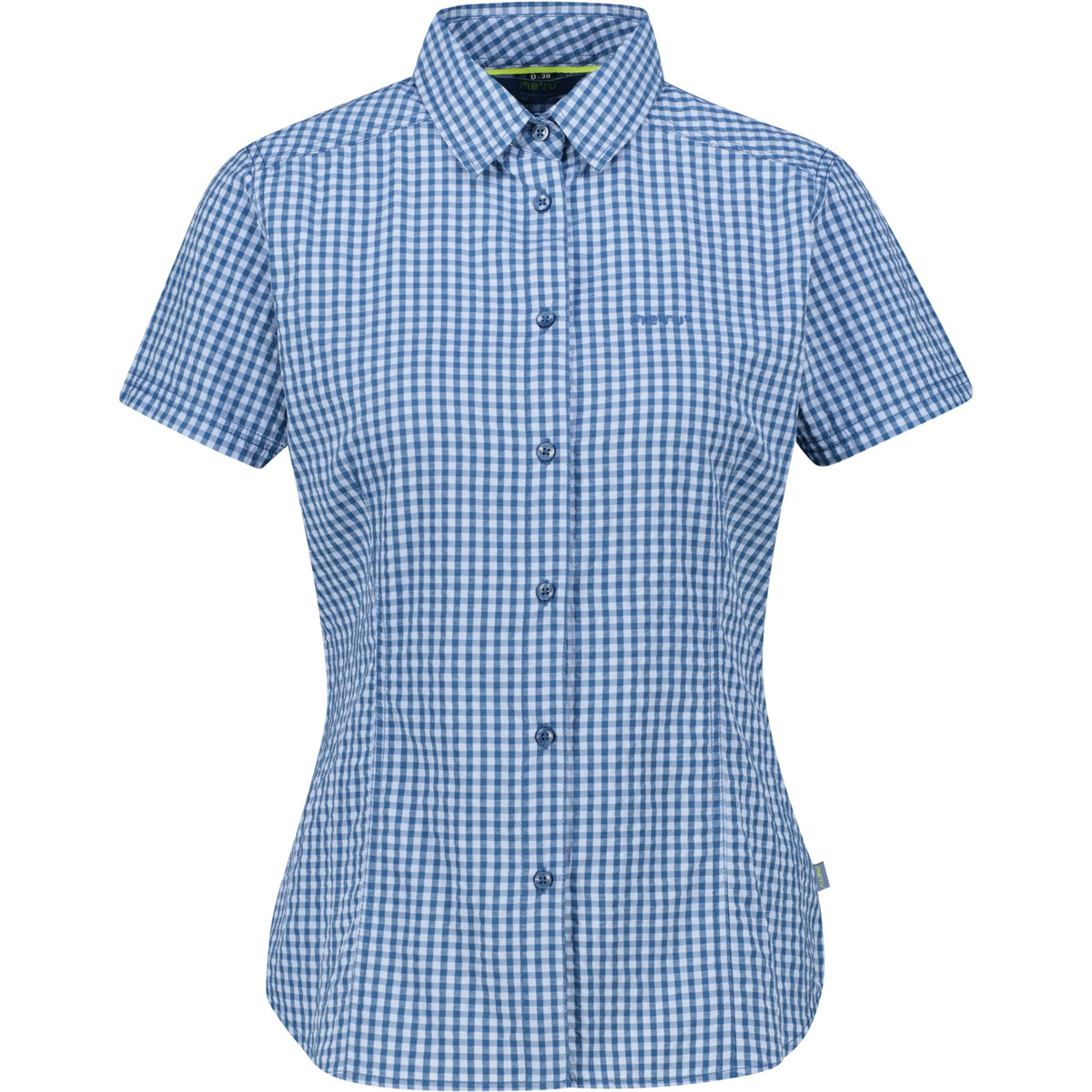 Meru Donna Camicetta Otta (Taglia S, Blu)